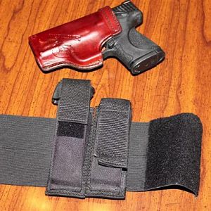 my ankle holster that carries extra mags