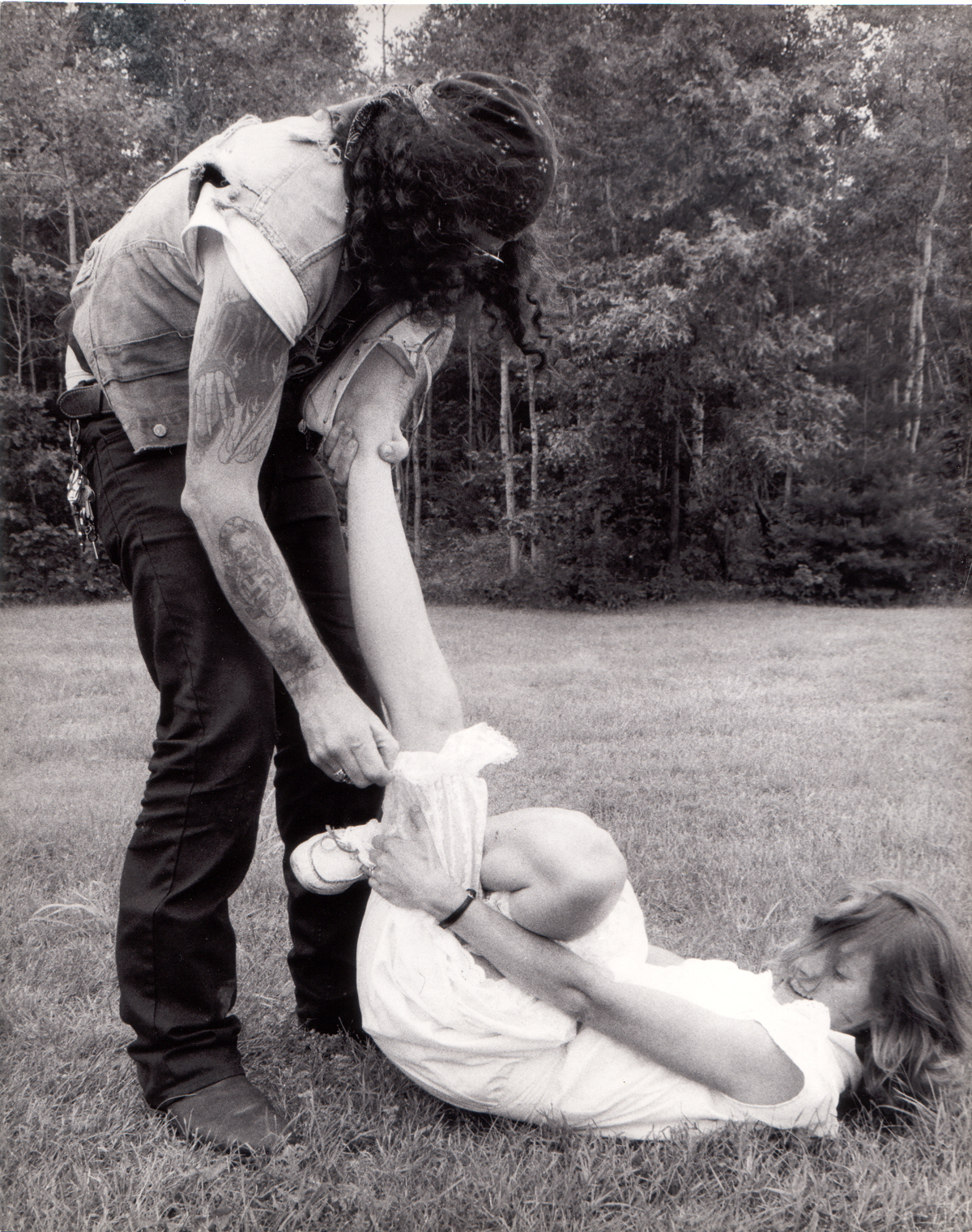 Charlie and Joanne, rest stop on NYS Tyhruway after Saratoga Springs Dead Show2.jpg