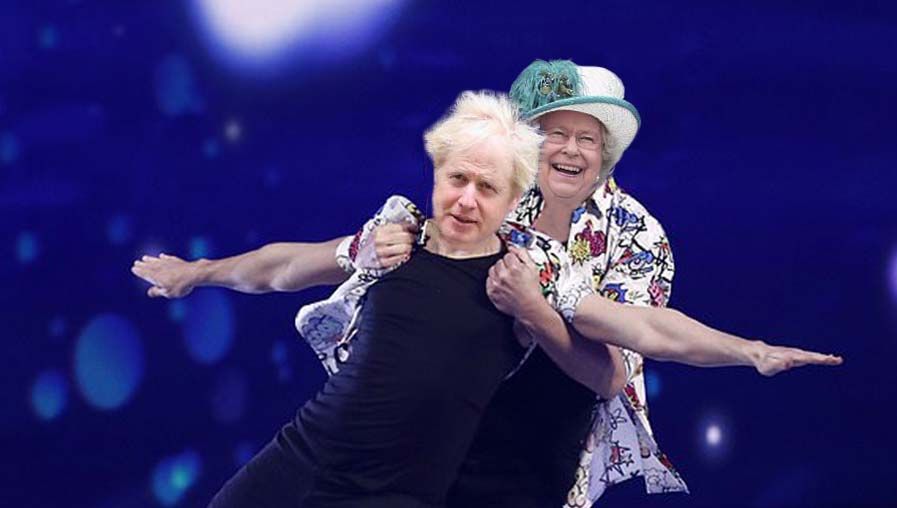 dancing on ice with boris and the queen.jpg