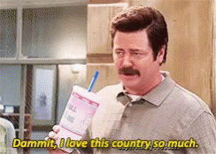 Ron Swanson love this country.gif