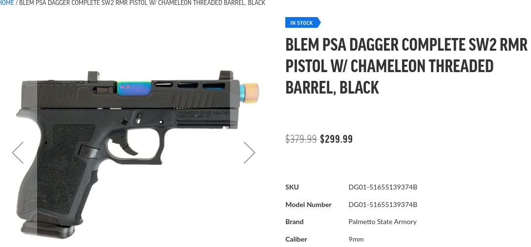 Screenshot 2024-07-04 at 16-42-49 BLEM PSA Dagger Complete SW2 RMR Pistol W_ Chameleon Threade...png