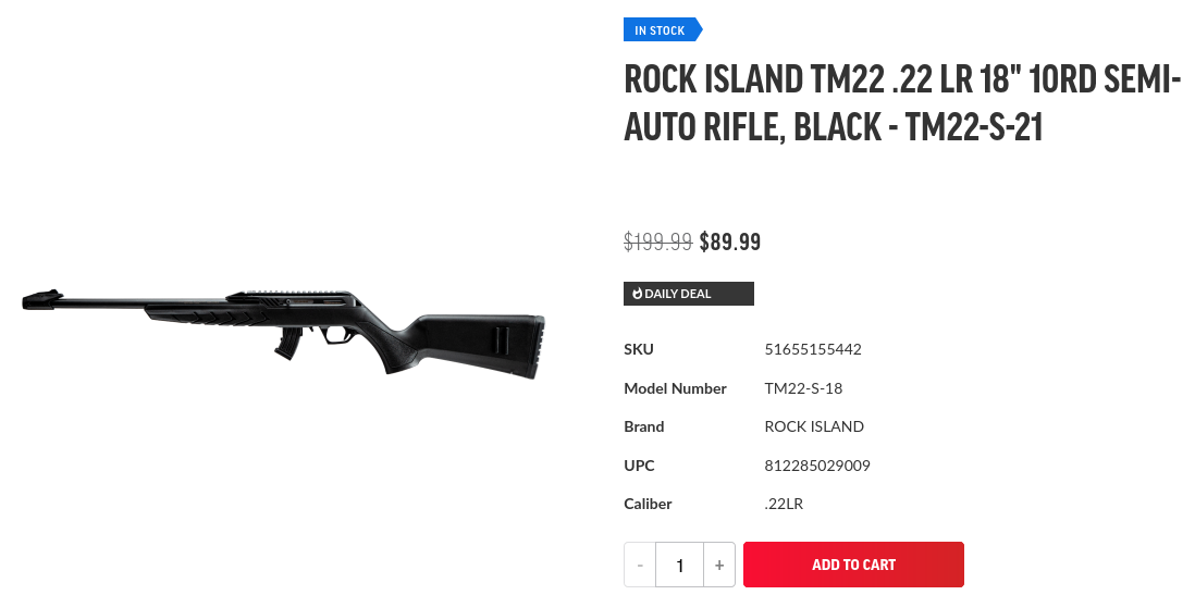 Screenshot 2024-08-04 at 09-38-46 Rock Island TM22 .22 LR 18 10rd Semi-Auto Rifle Black - TM22...png