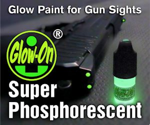 Glow On Gun Sight Ad