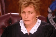 Judge Judy Isn't Havin It GIF - JudgeJudy FacePalm Stressed GIFs